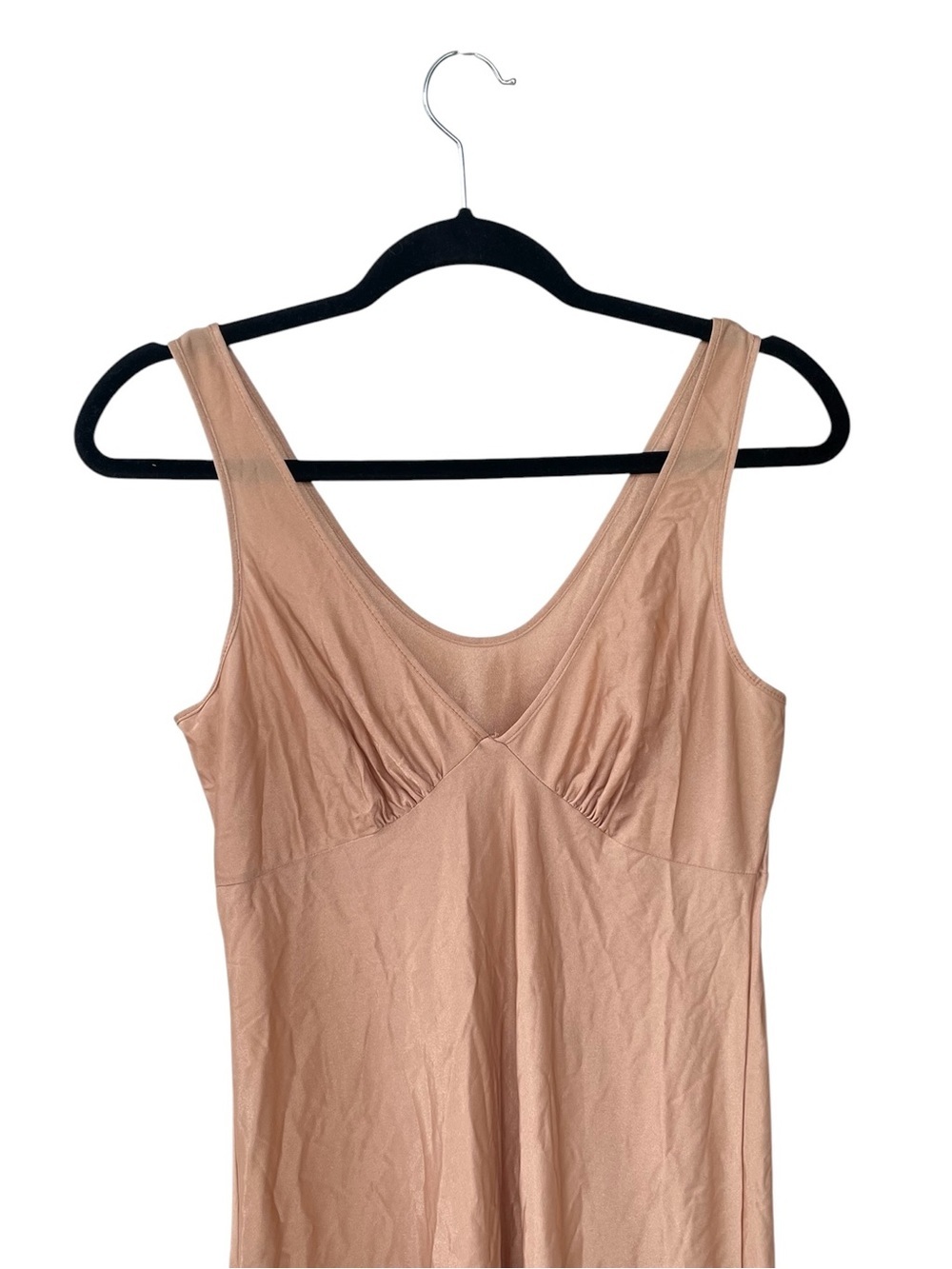 Vintage Peach/Tan Nightgown S/M - Picture 2 of 3